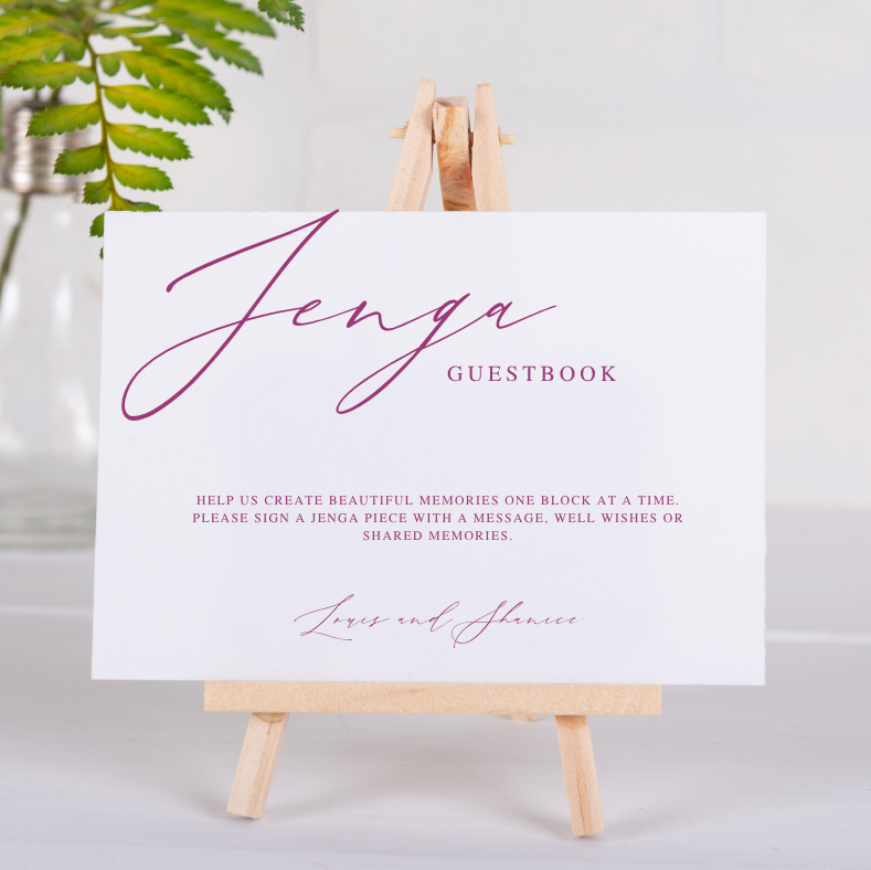 Guestbook Table Sign