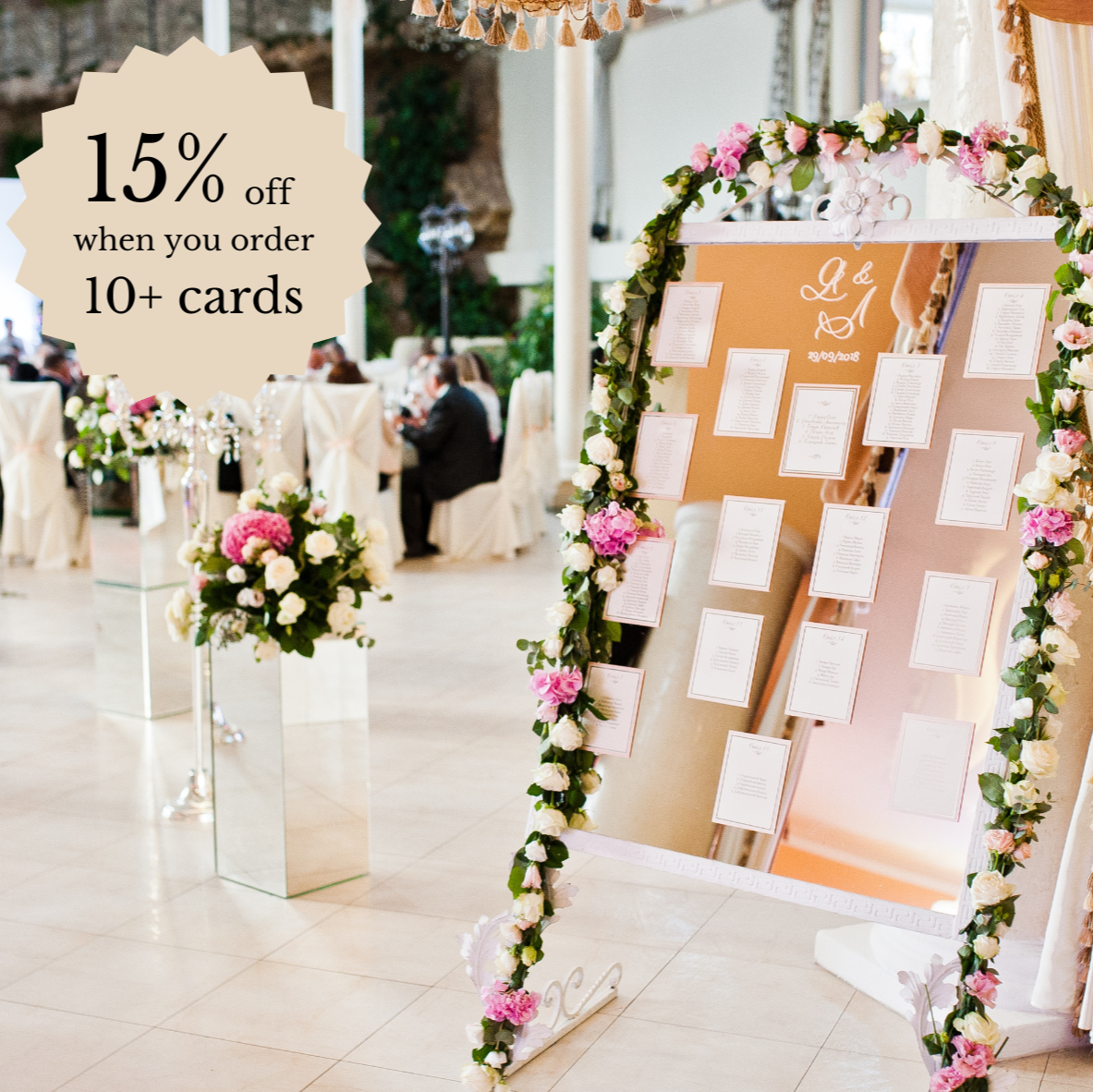 Seating Chart Cards
