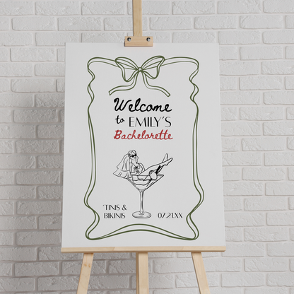 Bachelorette Sign