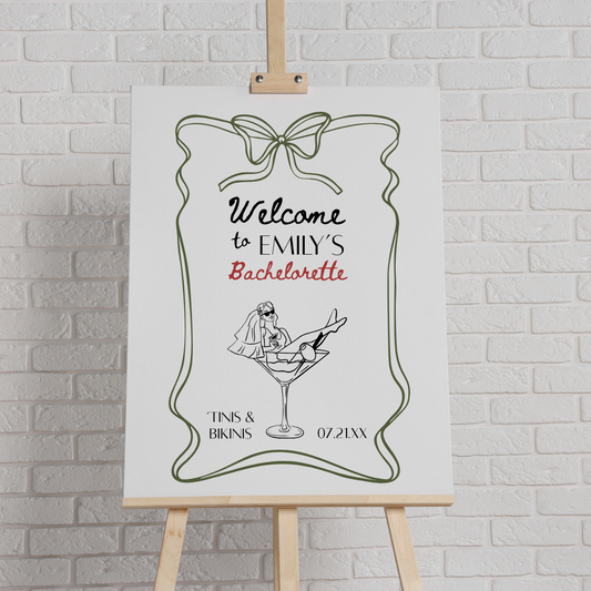 Bachelorette Sign