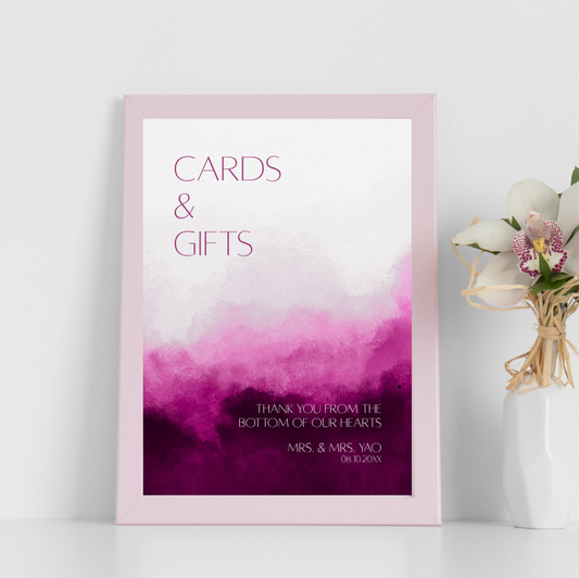 Gift Table Sign