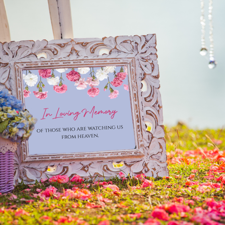Memory Table Sign