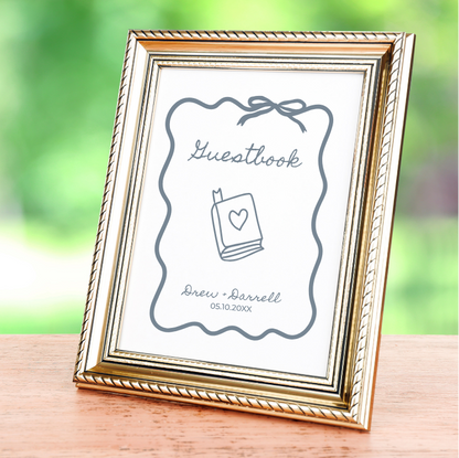 Guestbook Table Sign