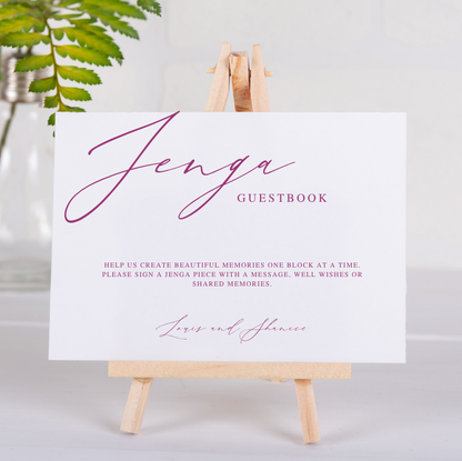 Guestbook Table Sign