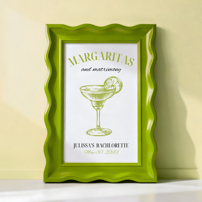Bachelorette Table Sign