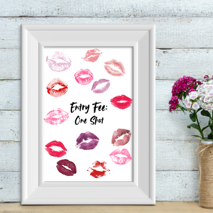 Bachelorette Table Sign